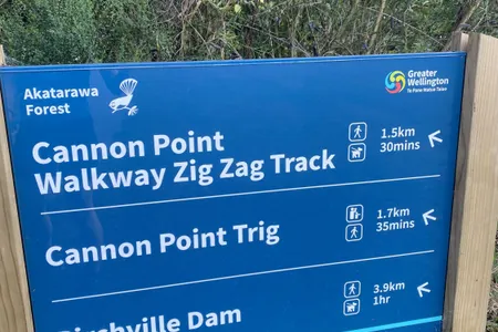Cannon Point Trig via Zig Zag
