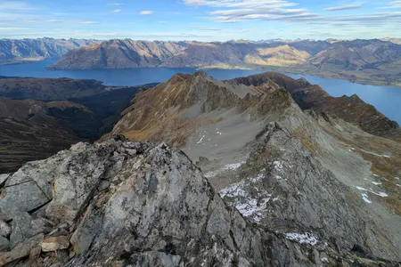 Lake Isobel and Mt Crichton