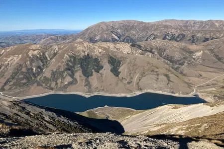 Red Hill,Mt Lyndon and Cloudy hill via Coleridge pass
