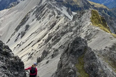 The Pyramid to Sudden Valley via the 5 star scree