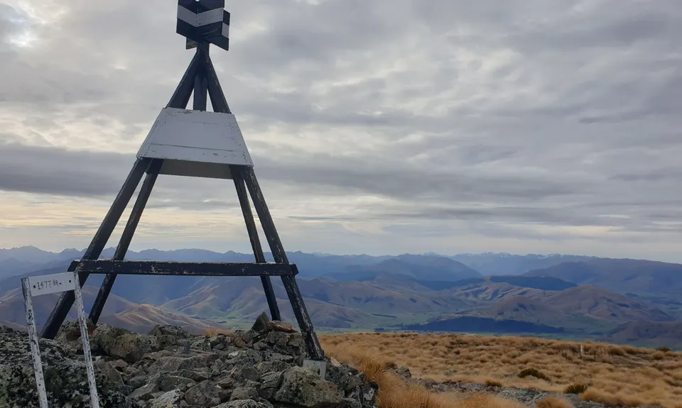 Mid Dome from Jollies Hill Pass, Southland