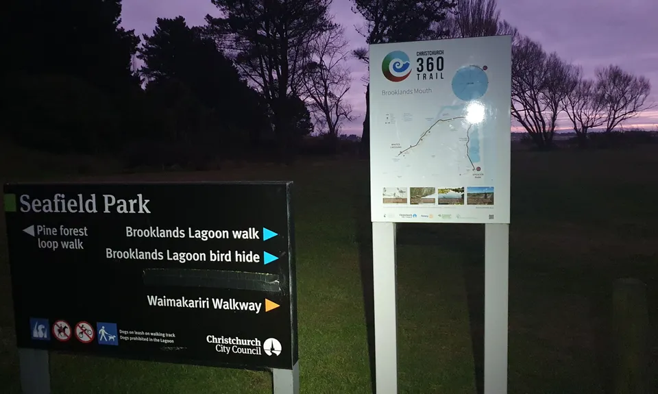 360 Trail - Dunes Wetlands Section, Canterbury