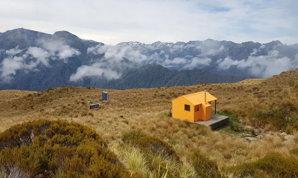 Mt Brown Hut, West Coast