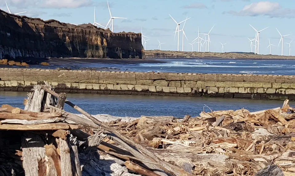Mana Bay- Patea river and beach, Taranaki