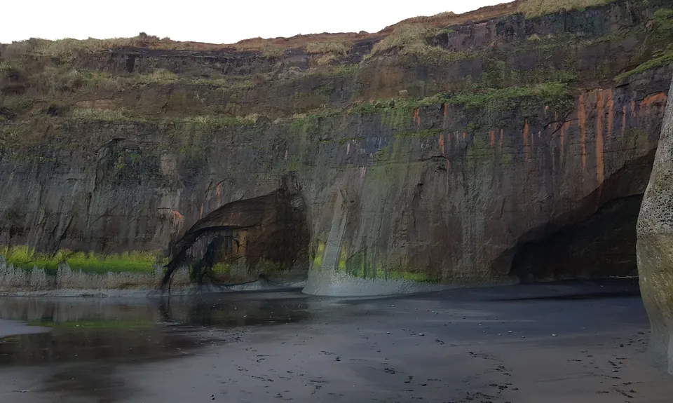 Mana Bay- Patea river and beach, Taranaki