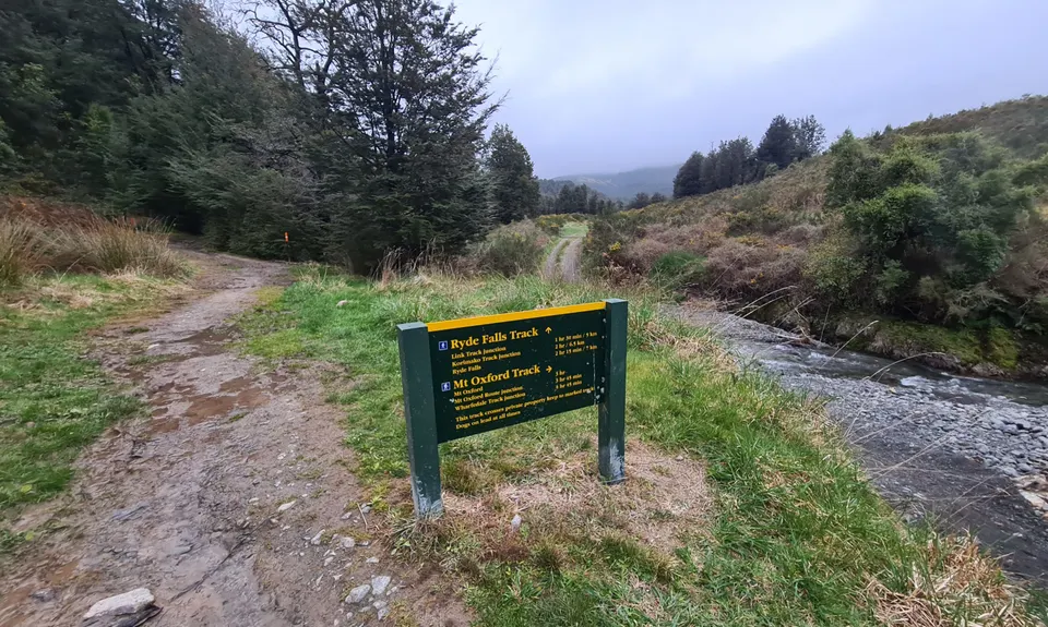 Coopers Creek - Ryde Falls loop, Canterbury