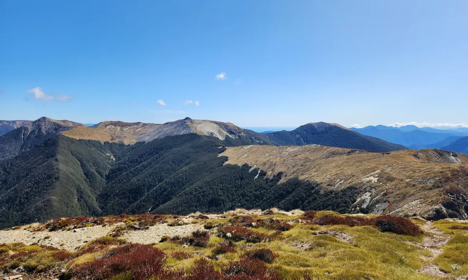 A taste of the Richmond Ranges TA Alpine route, Marlborough