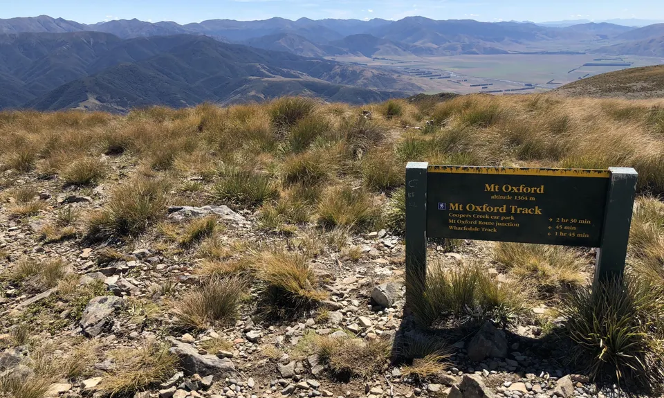 Mount Oxford Summit Scramble, Canterbury