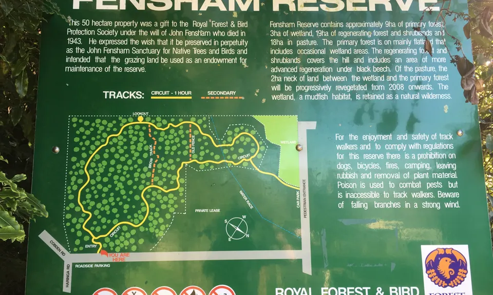 Fensham Reserve Loop, Wellington