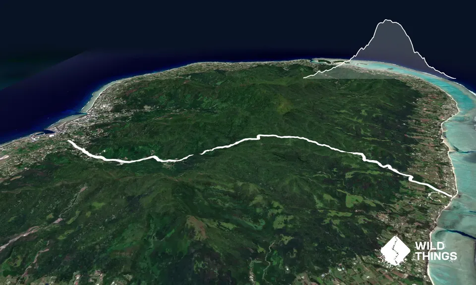 Across Island Trail, Cook Islands