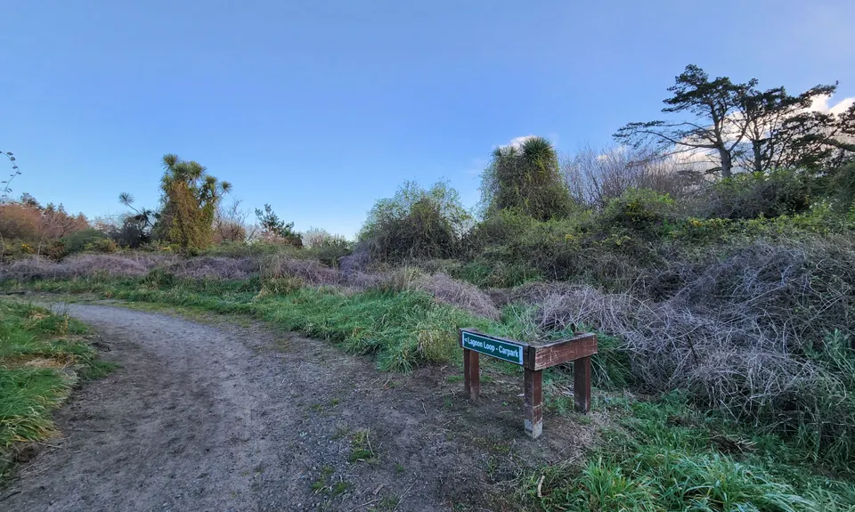 Amberley Beach, Wetlands Walkway to Waipara River Reserve, Canterbury