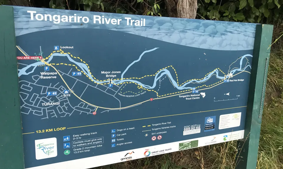 Tongariro River Trail, Waikato