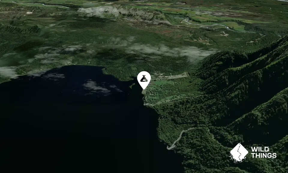 Hans Bay - Lake Kaniere Campsite