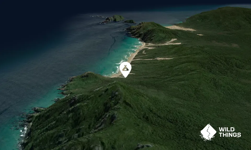 West Ruggedy Beach Campsite