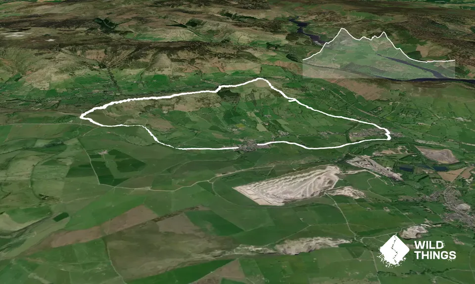 Castleton, Mam Tor & Lose Hill loop, England