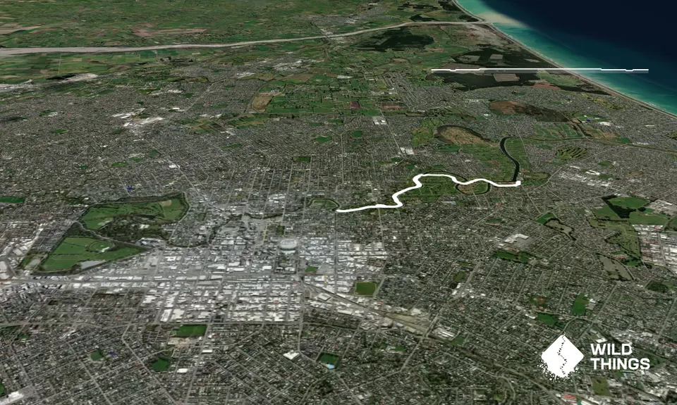 City to Sea Pathway: Fitzgerald-Kerrs Reach section, Canterbury