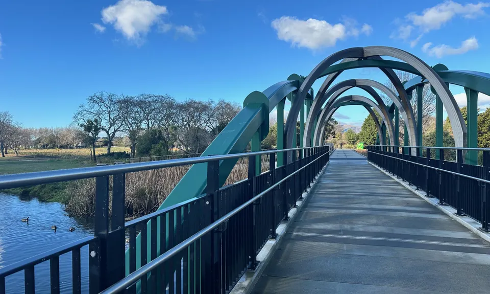 City to Sea Pathway: Fitzgerald-Kerrs Reach section, Canterbury