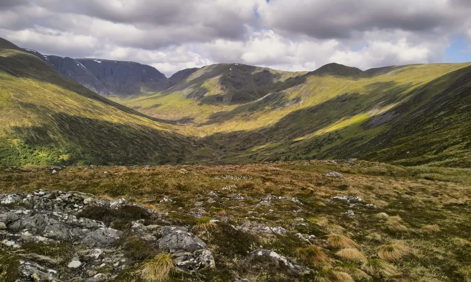 Creag Meagaidh munro loop, Scotland
