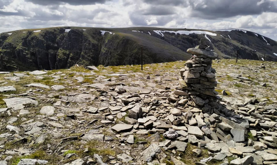 Creag Meagaidh munro loop, Scotland