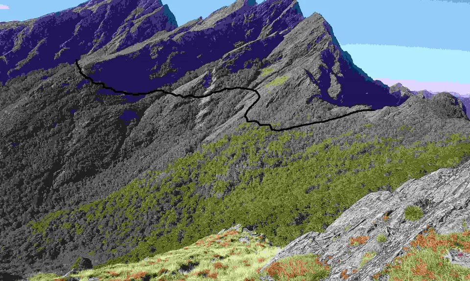 The High Dragon Traverse, Tasman