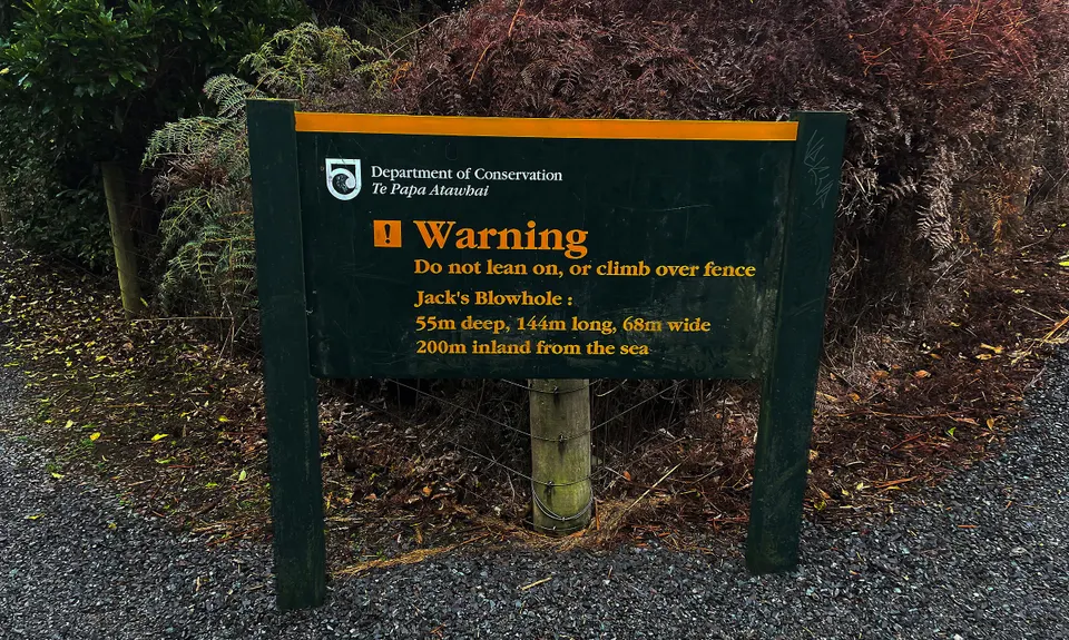 Jack's Bay Beach & Blowhole, Otago