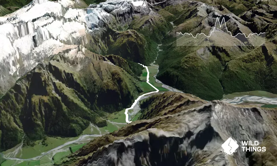 Glacier Burn Track - East Matukituki, Otago