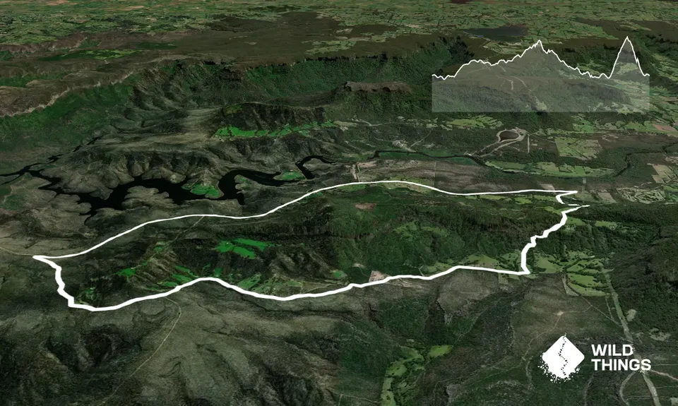 Half M around Mount Skanzi, New South Wales