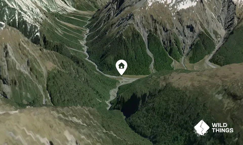 Huxley Forks Hut