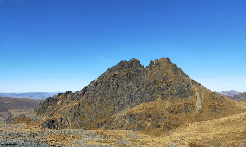 Ridging Ross Spur , Otago