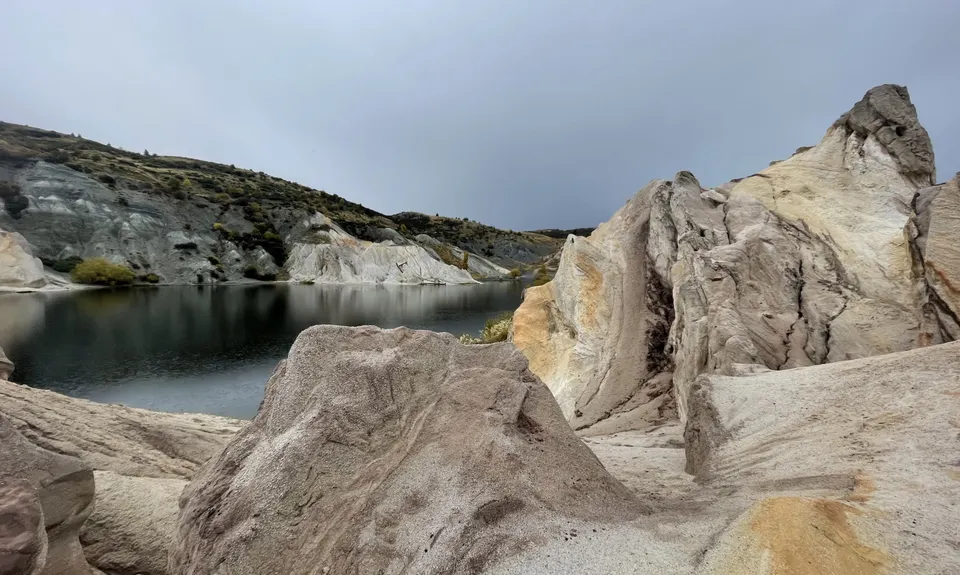 A Smaller Blue Lake, Otago