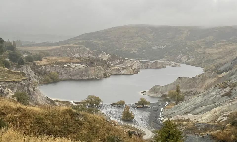 A Smaller Blue Lake, Otago