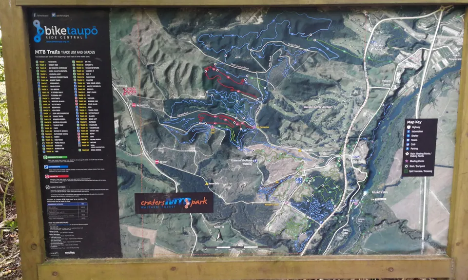 Taupo to Huka Falls Loop, Waikato
