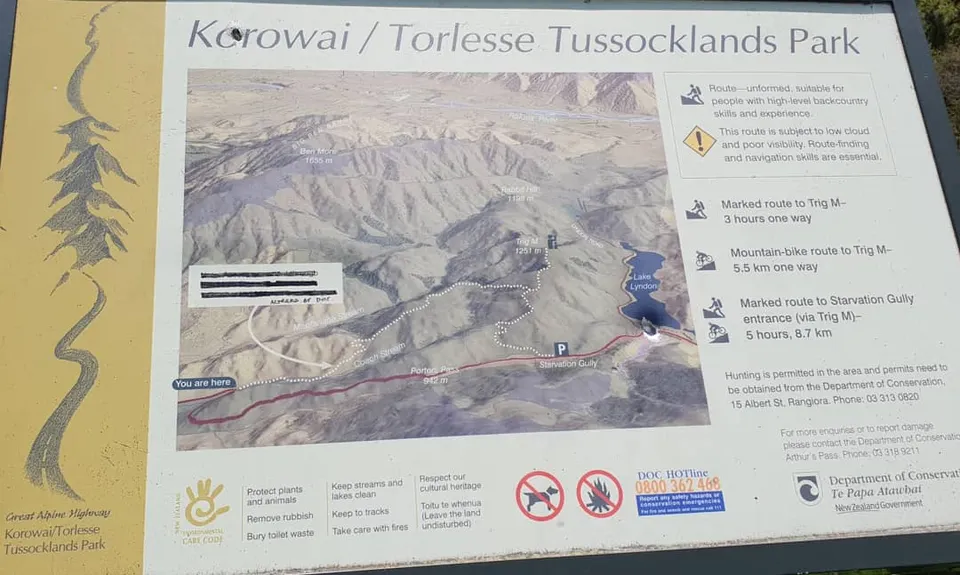 Korowai-Torlesse Roller Coaster, Canterbury