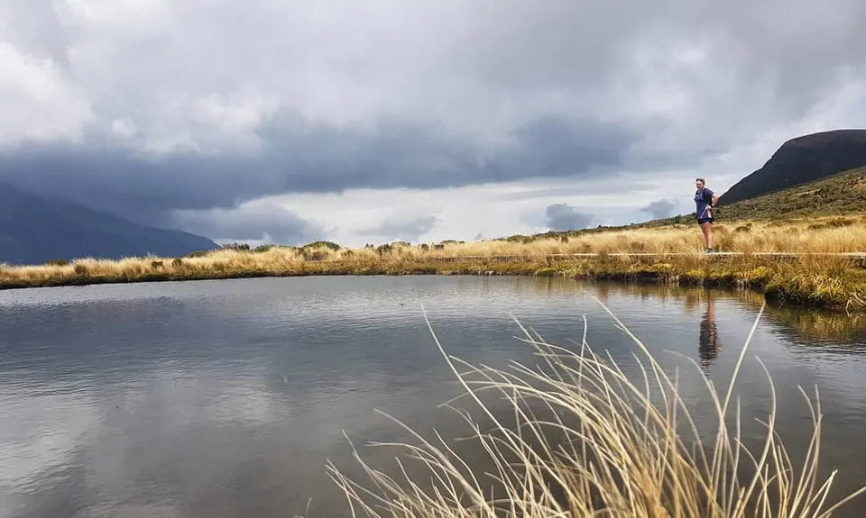Pouakai Hut and Tarns , Taranaki