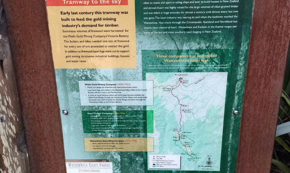 Waitawheta Tramway - Bogeys and Bluffs, Waikato