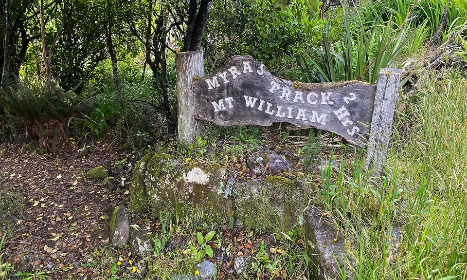 Myra's Track plus a bit, West Coast