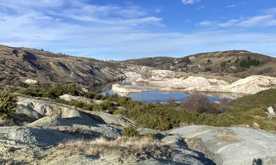 A Smaller Blue Lake, Otago