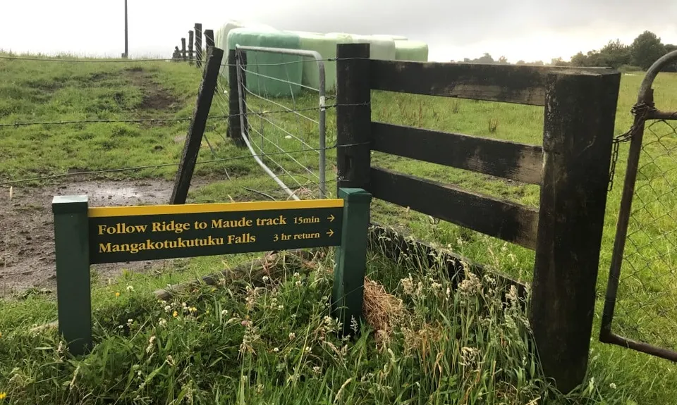 Mangakotukutuku Falls, Taranaki