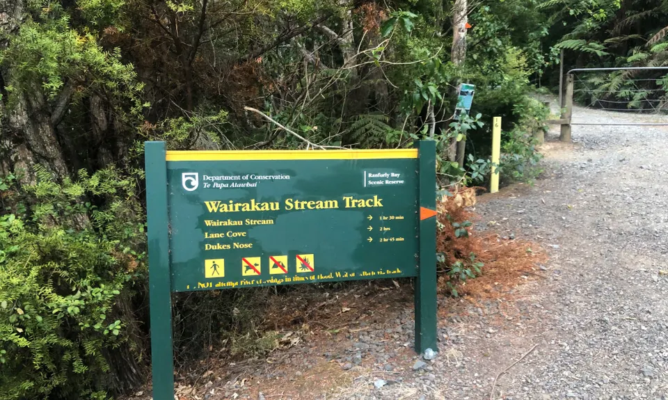 Wairakau Stream to Dukes Nose, Northland