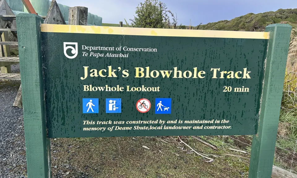 Jack's Bay Beach & Blowhole, Otago