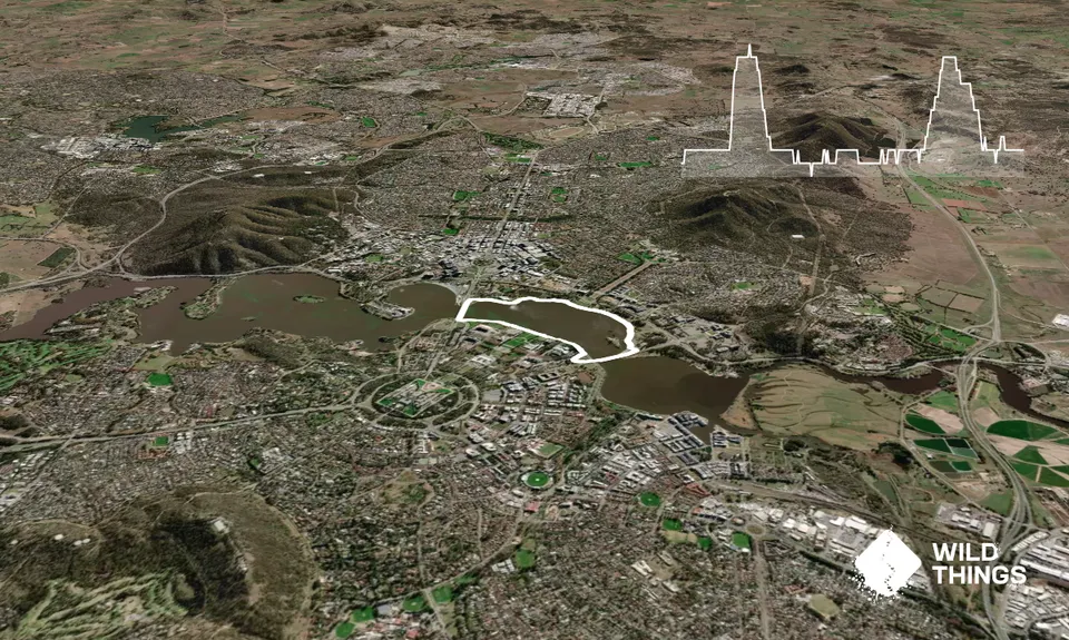 Loop within the Parliamentary Triangle, Australian Capital Territory