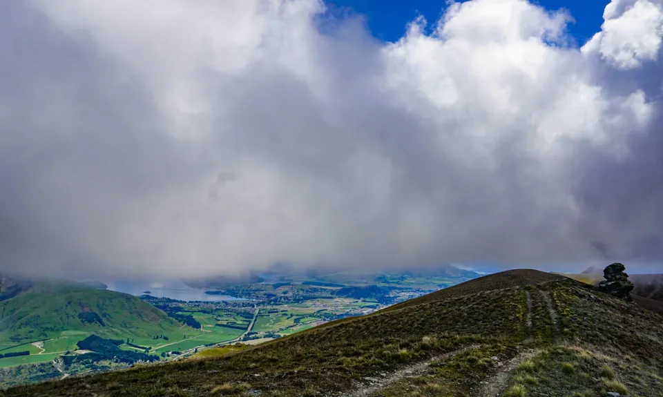 Little Criffel from the Larches, Otago