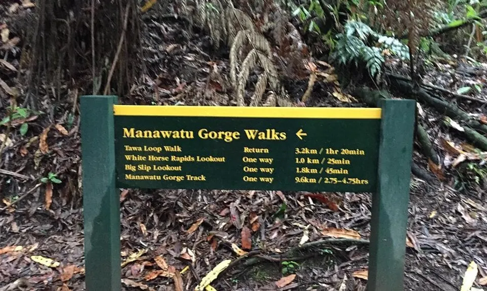 Manawatu Gorge - One way, Manawatu - Wanganui