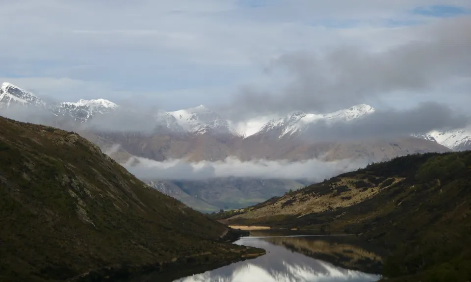 Moke Lake from Mt.Crichton, Otago