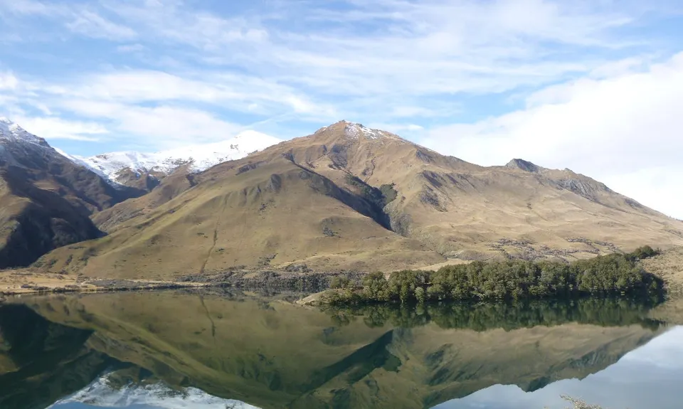 Moke Lake from Mt.Crichton, Otago