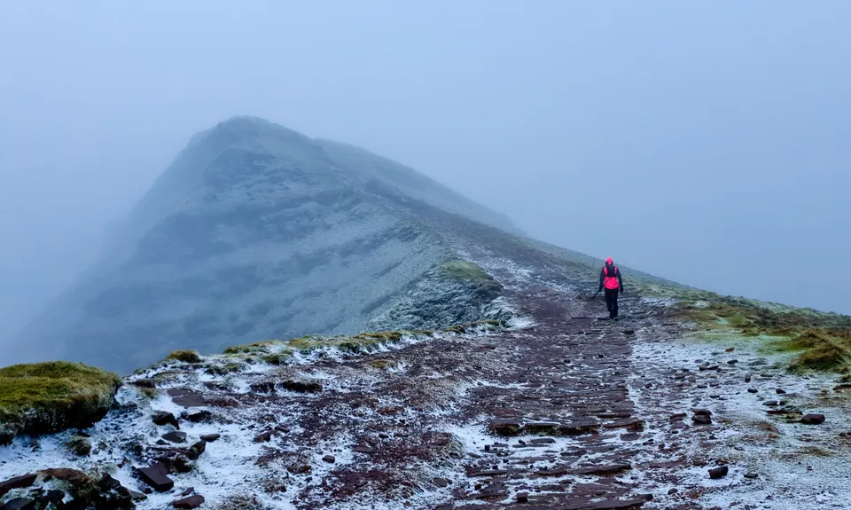 Pen y Fan from Cwm Gwdi, Wales