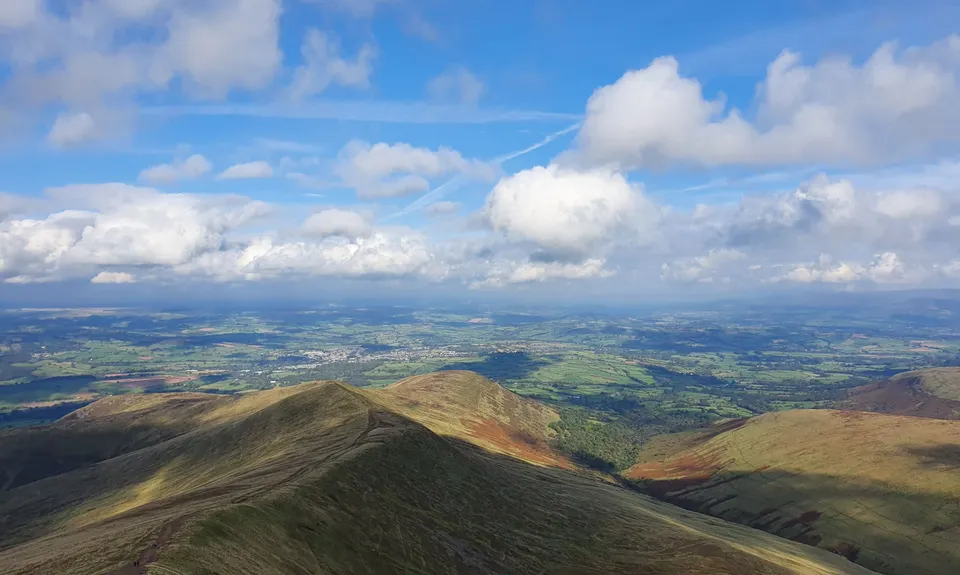Pen y Fan from Cwm Gwdi, Wales