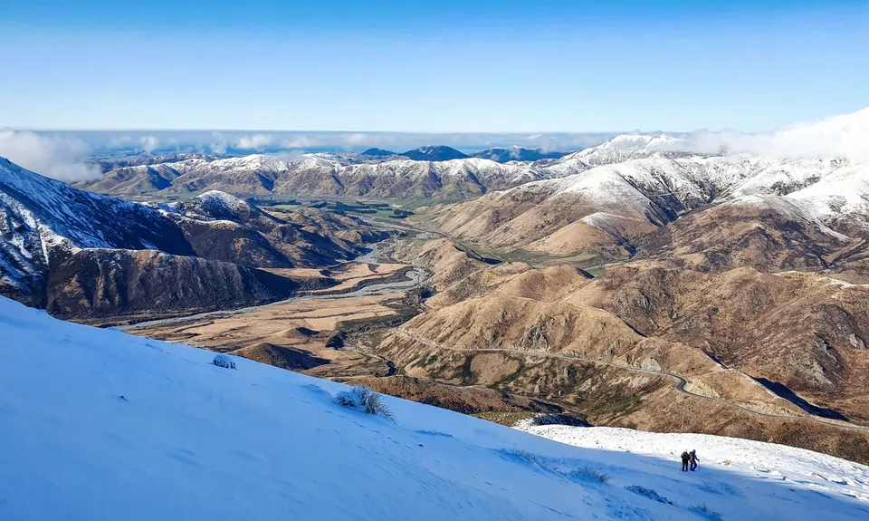 Foggy and Castle Hill Peaks, Canterbury