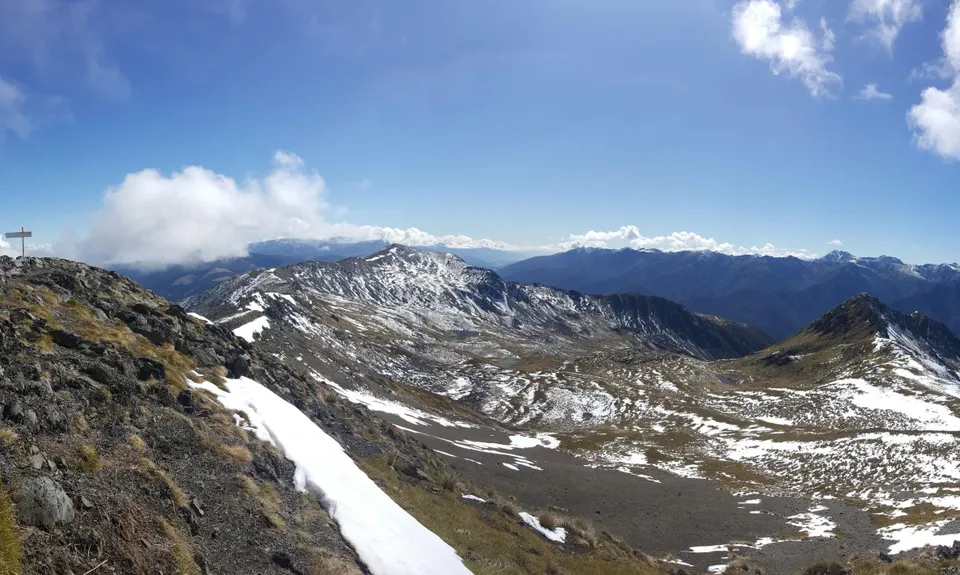 Parachute Rocks and St Arnaud Ridge, Tasman