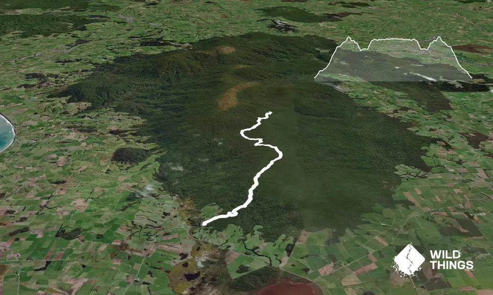 Round Hill Carpark to Martins Hut via Turnbull's Hut, Southland